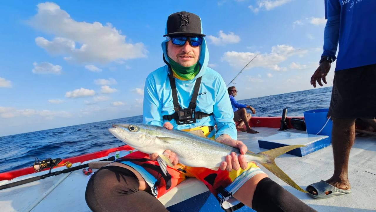 Charter team preparing for a fishing trip