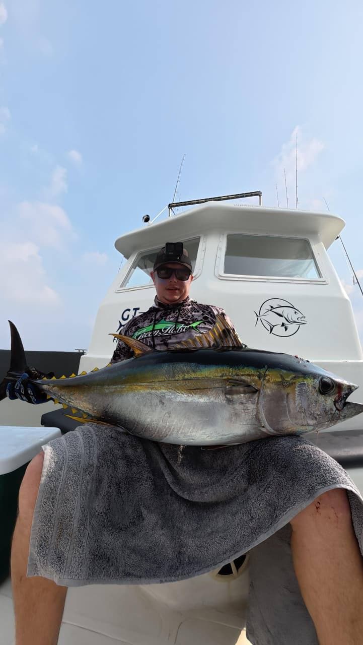 Charter guests with target species